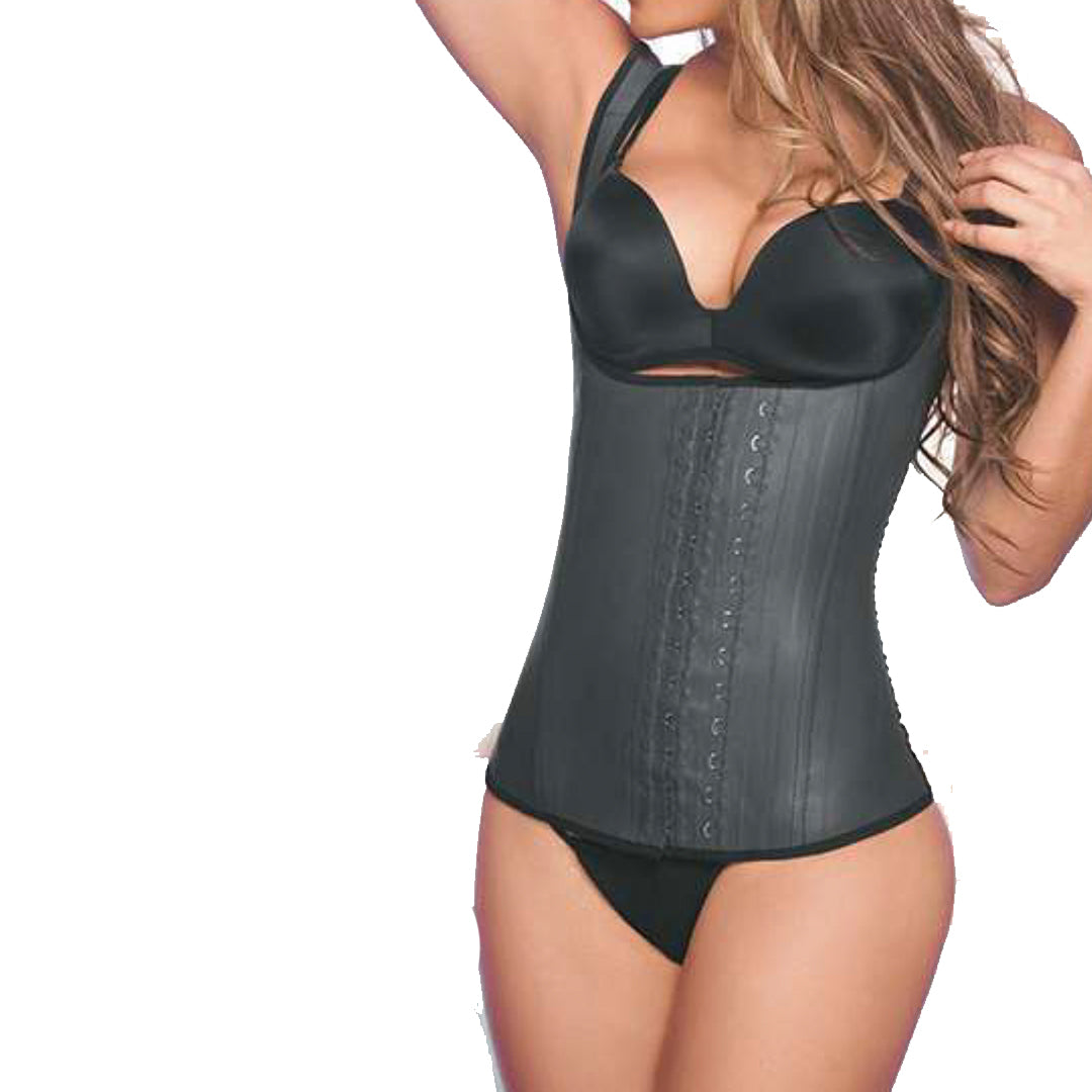 Classic Latex Vest Waist Cincher [Thick Straps]